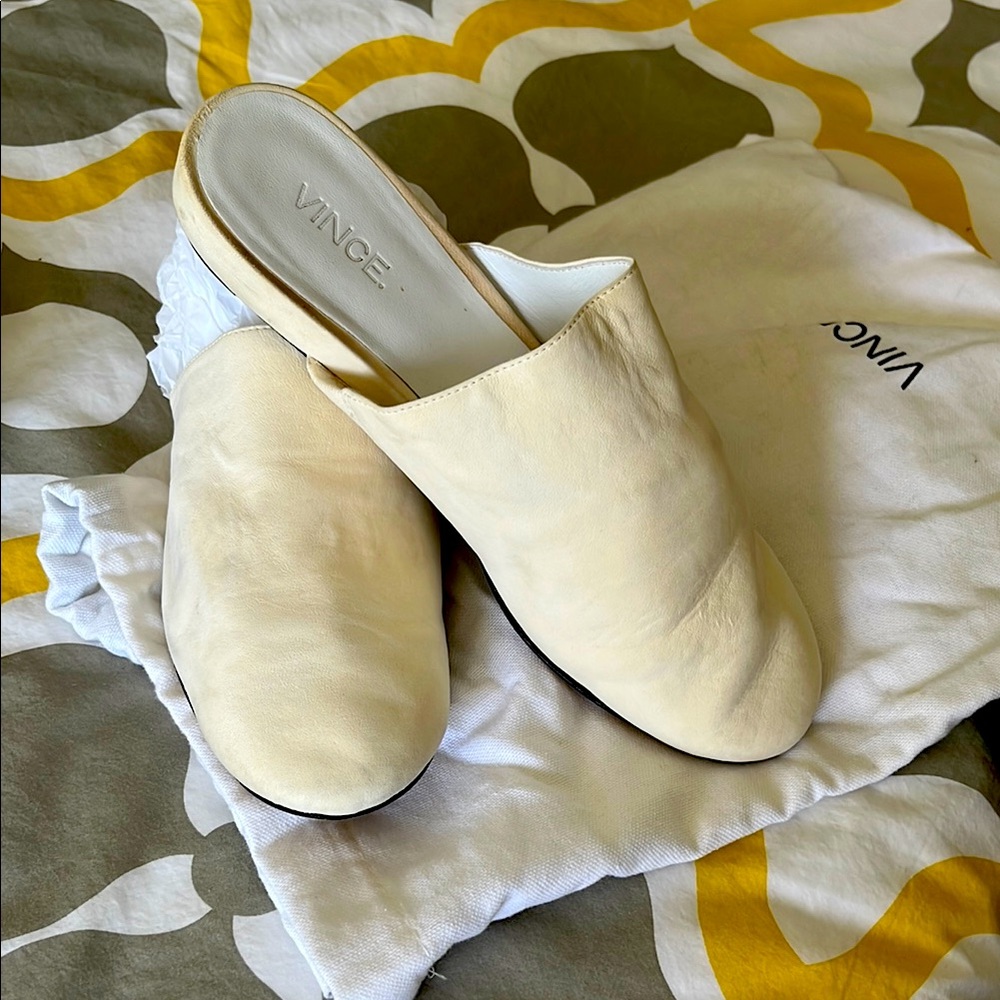 Vince suede slides sz 7.5